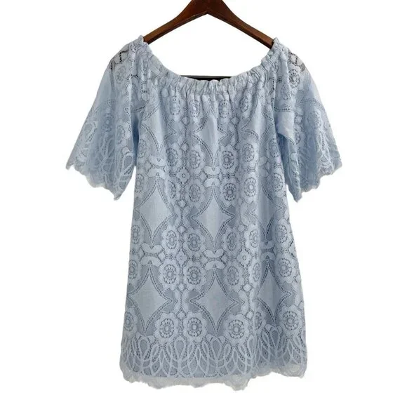 BB Dakota | Dresses | Nwt Bb Dakota Cyanide Blue Crochet Lace Dress Off The Shoulder Dress Womens Xs | Poshmark BB Dakota | Dresses | Nwt Bb Dakota Cyanide Blue Crochet Lace Dress Off The Shoulder Dress Womens Xs | Poshmark
